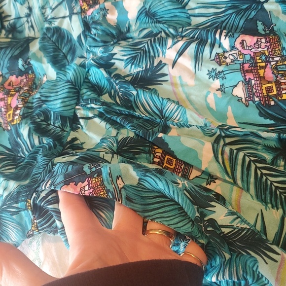 Torrid Disney Collab Encanto Cold Shoulder Colorful Sz. 1 1X 14-16 Dress NWT - Picture 16 of 16